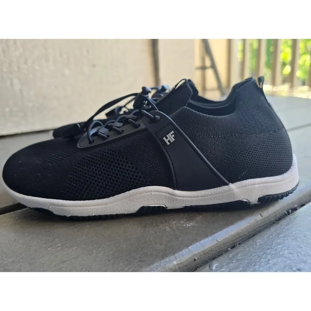 Hike Footwear HF  Black Low Top Breathable Sneakers Athletic size 5M - Picture 4 of 7